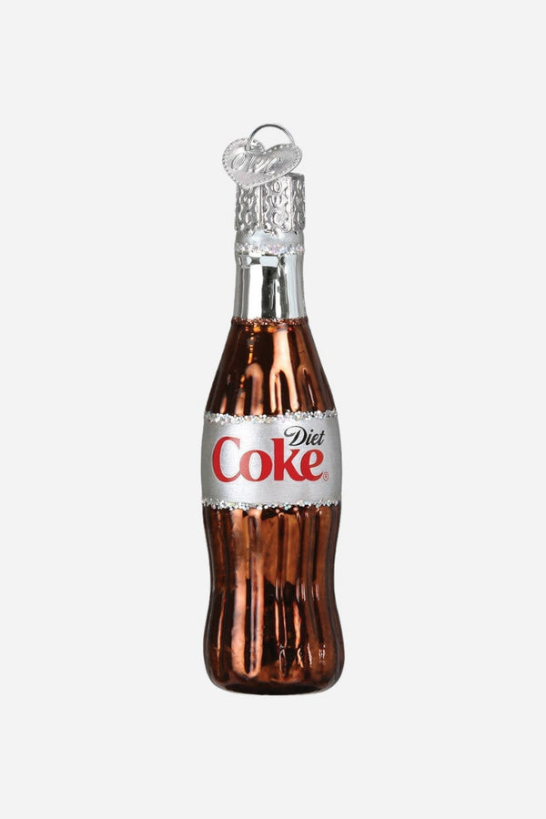 Christmas Mini Diet Coke Bottle Ornament