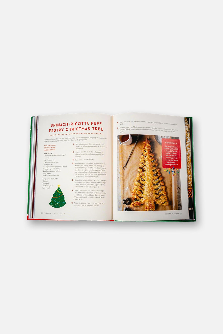 Christmas Spectacular Starring the Radio City Rockettes: Recipes and Crafts to Bring Home the Magic – detail