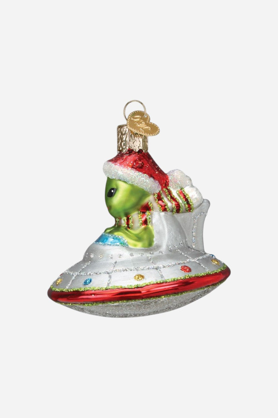 Christmas Ufo Ornament – back view