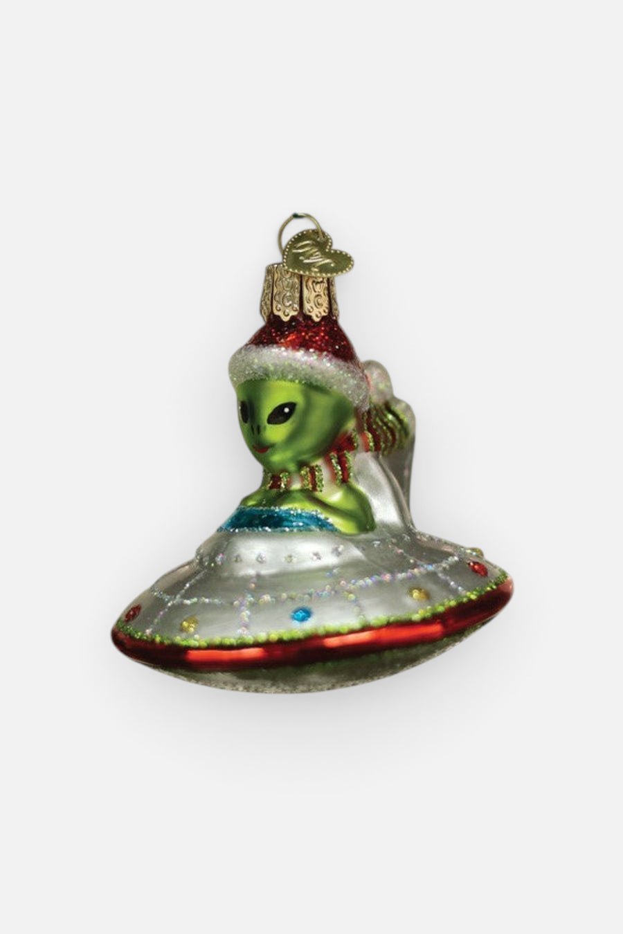 Christmas Ufo Ornament – detail