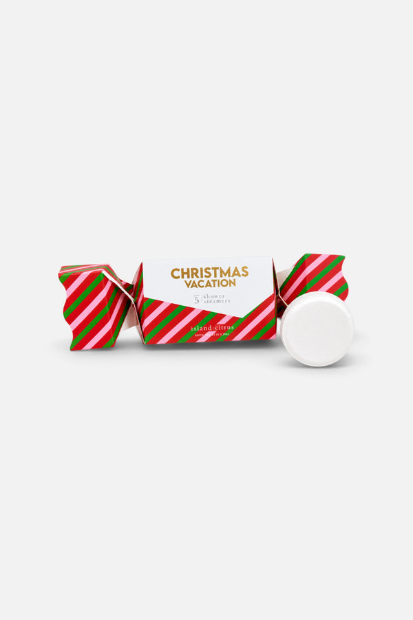 Christmas Vacation Shower Steamers in Island Citrus, Set of 5
