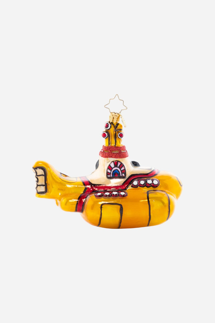 Christopher Radko All Aboard Submarine Ornament – back view