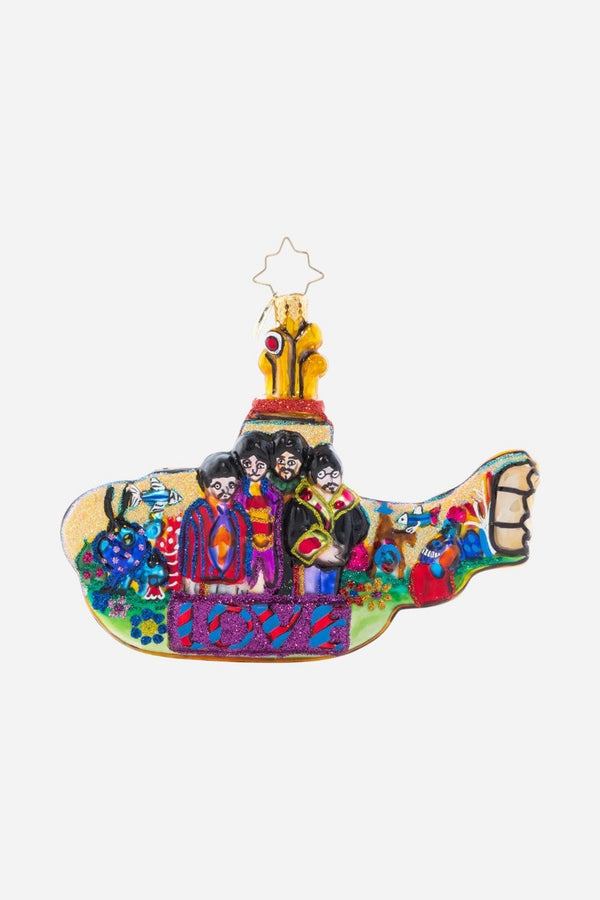 Christopher Radko All Aboard Submarine Ornament