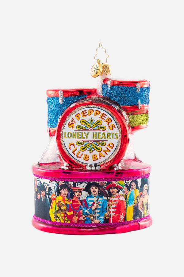 Christopher Radko Beat Of Their Own Drum Ornament