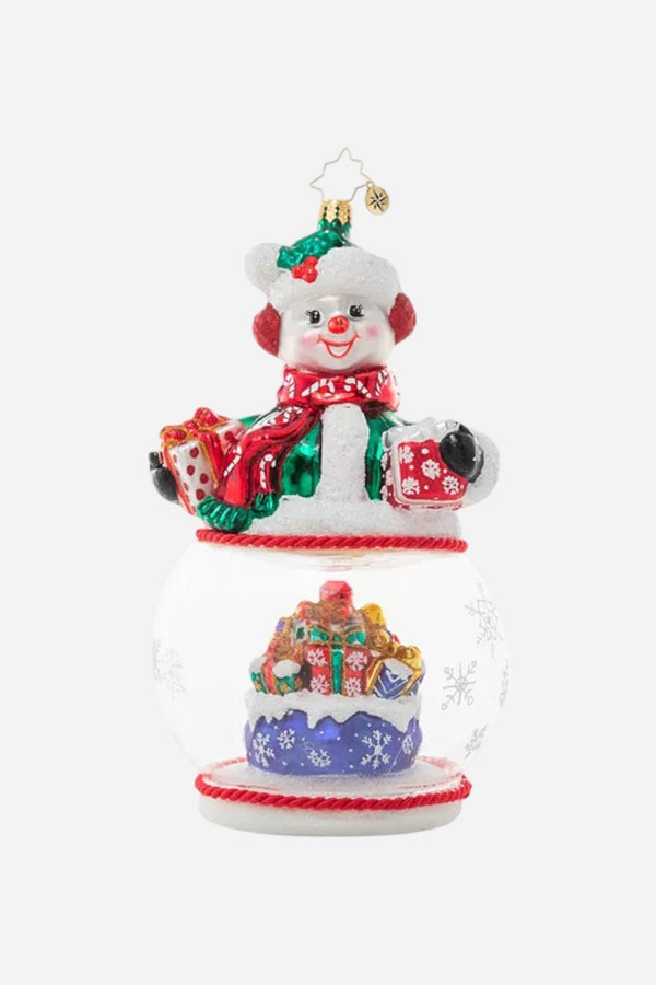 Christopher Radko Chilly And Cheery Ornament