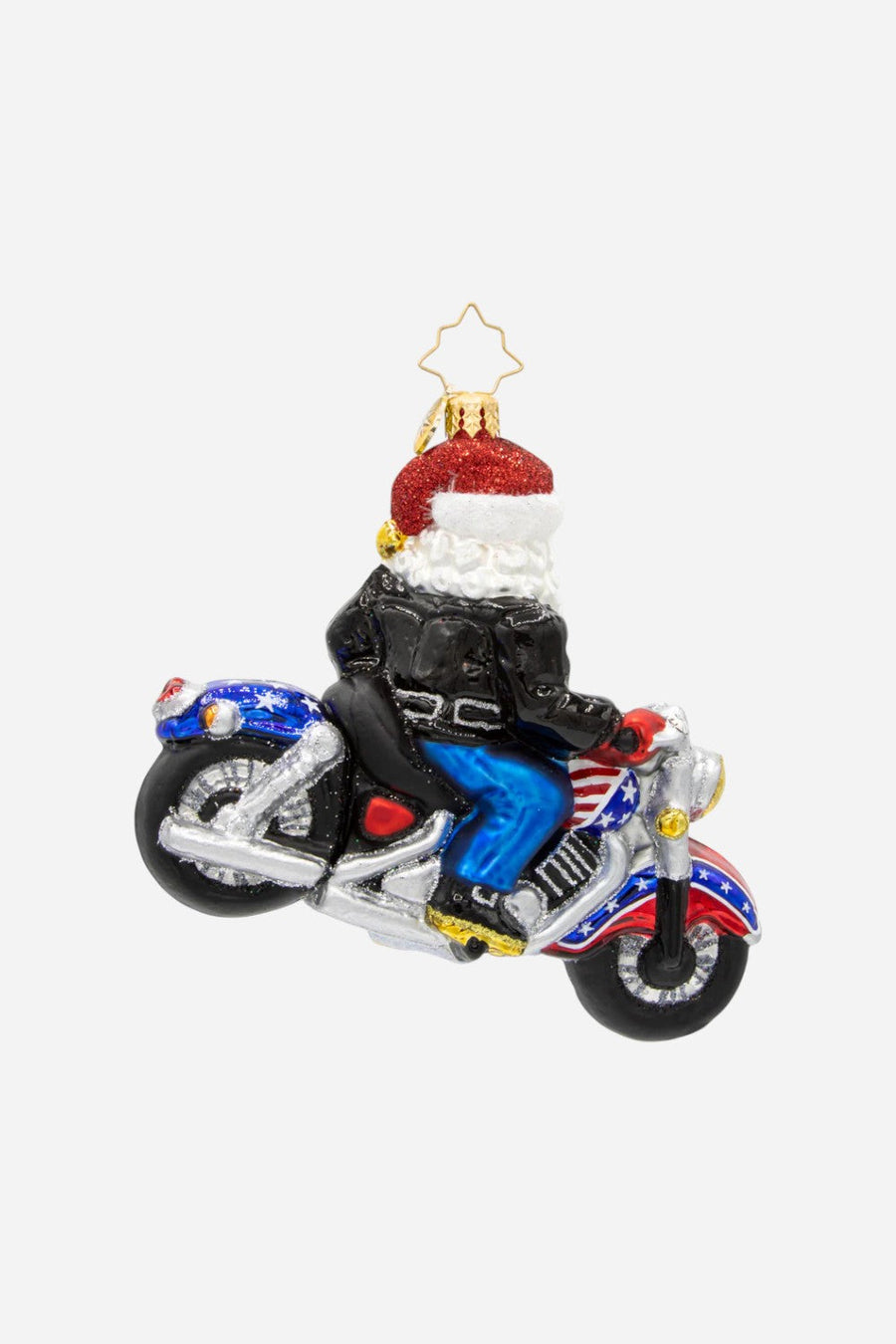 Christopher Radko Cruisin' Claus – back view