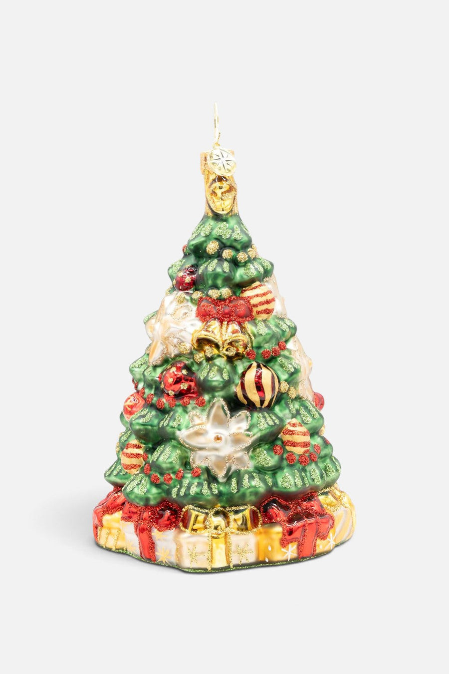 Christopher Radko Golden Bloom Fir Ornament – detail