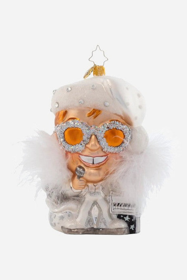 Christopher Radko Holiday "Star" Elton John Ornament