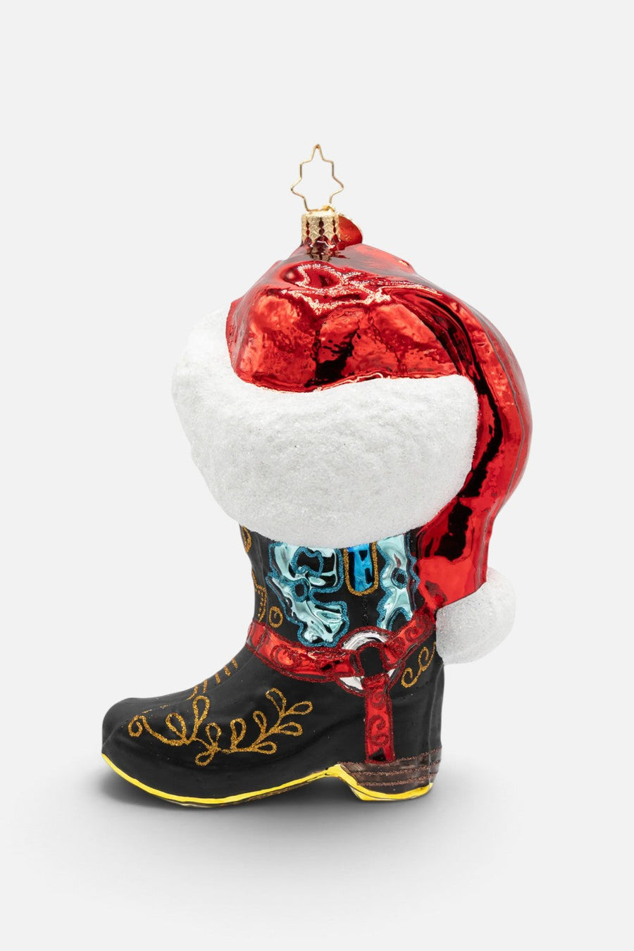 Christopher Radko Howdy Holidays Ornament – side view