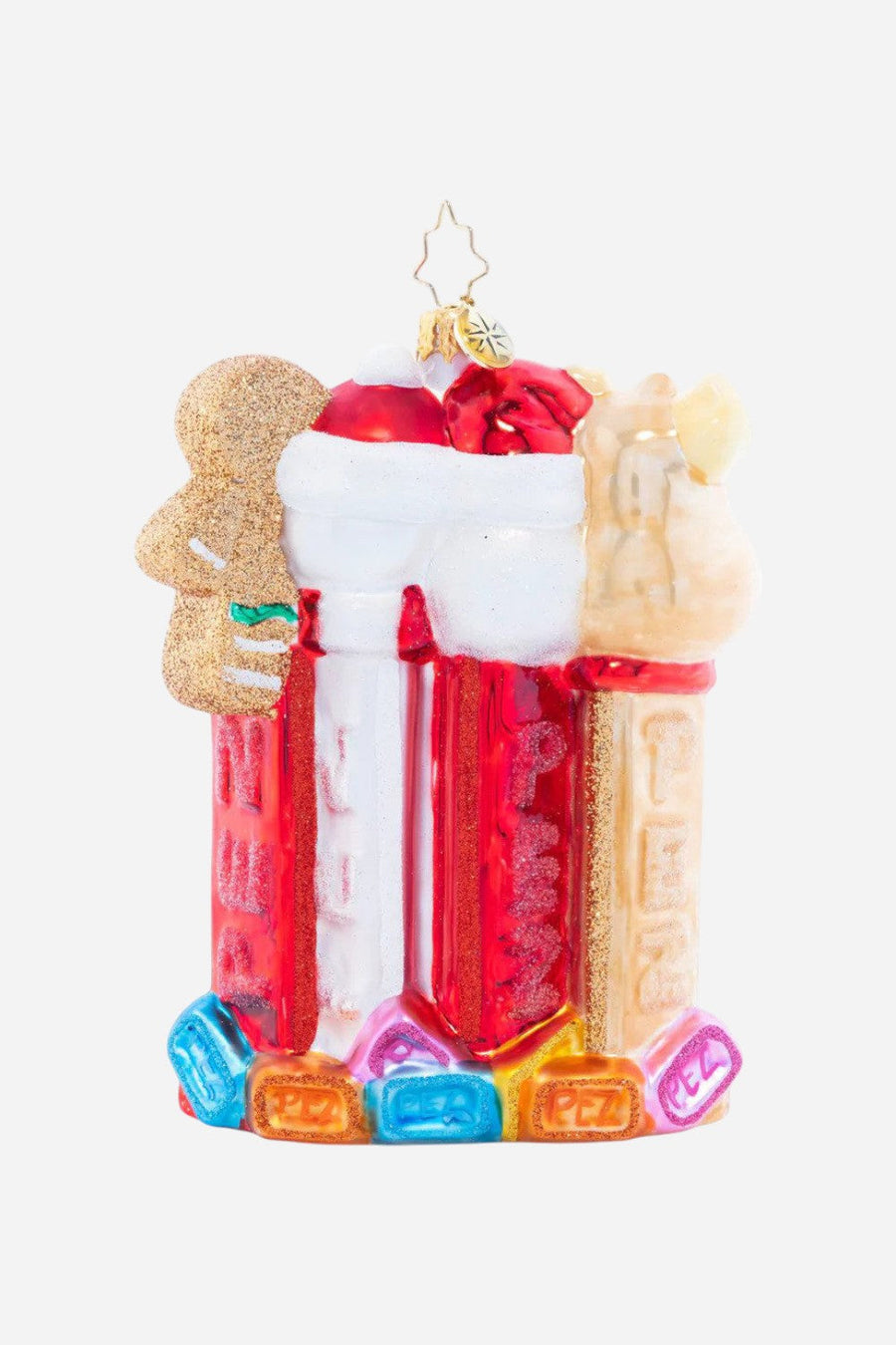 Christopher Radko North Pole Pez Ornament – back view