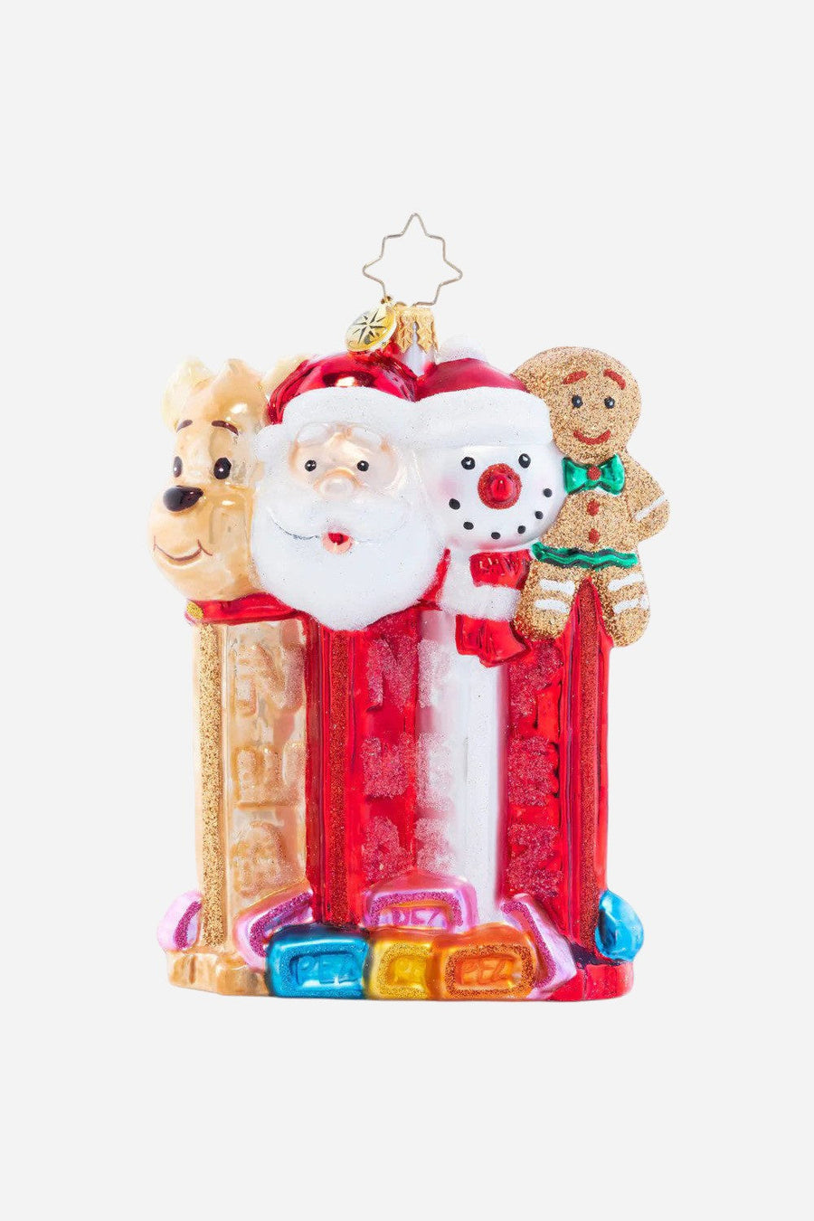 Christopher Radko North Pole Pez Ornament – front view