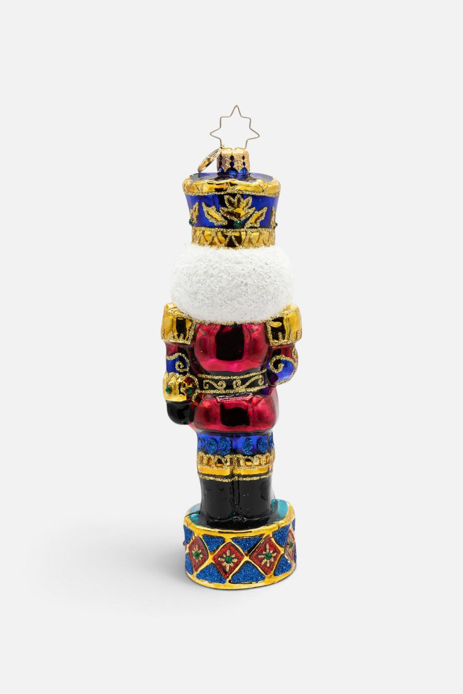 Christopher Radko Radiant Jewel Nutcracker Ornament – side view