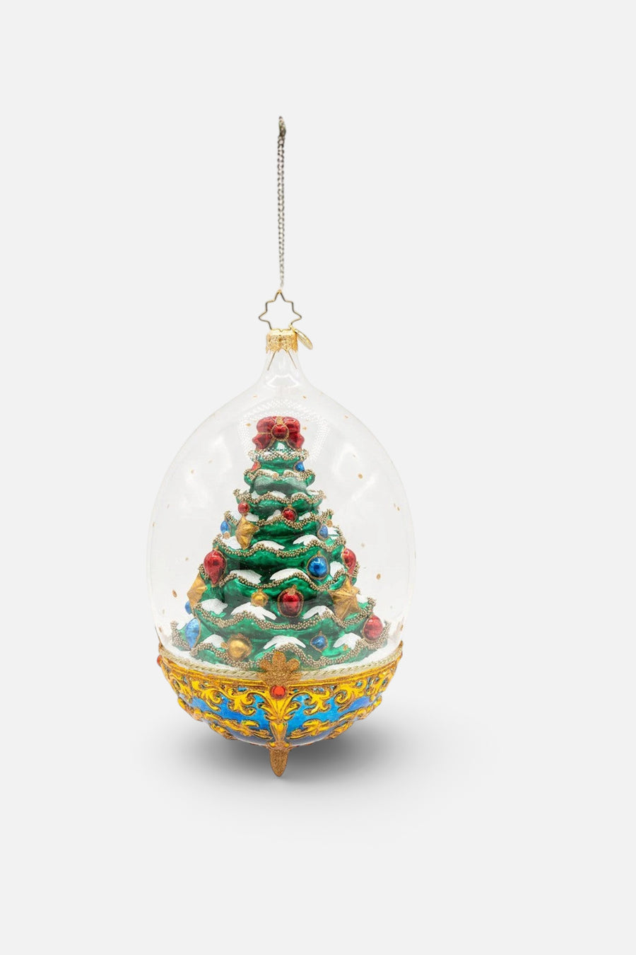 Christopher Radko Royal Elegance Spruce Ornament – back view