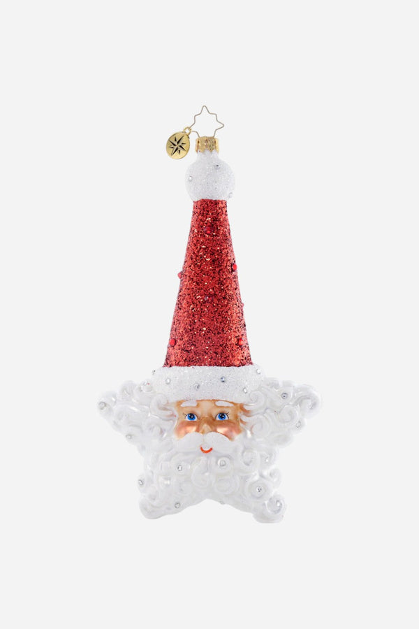Christopher Radko Santa's Star Power Ornament