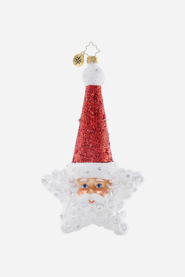 Christopher Radko Santa's Star Power Ornament