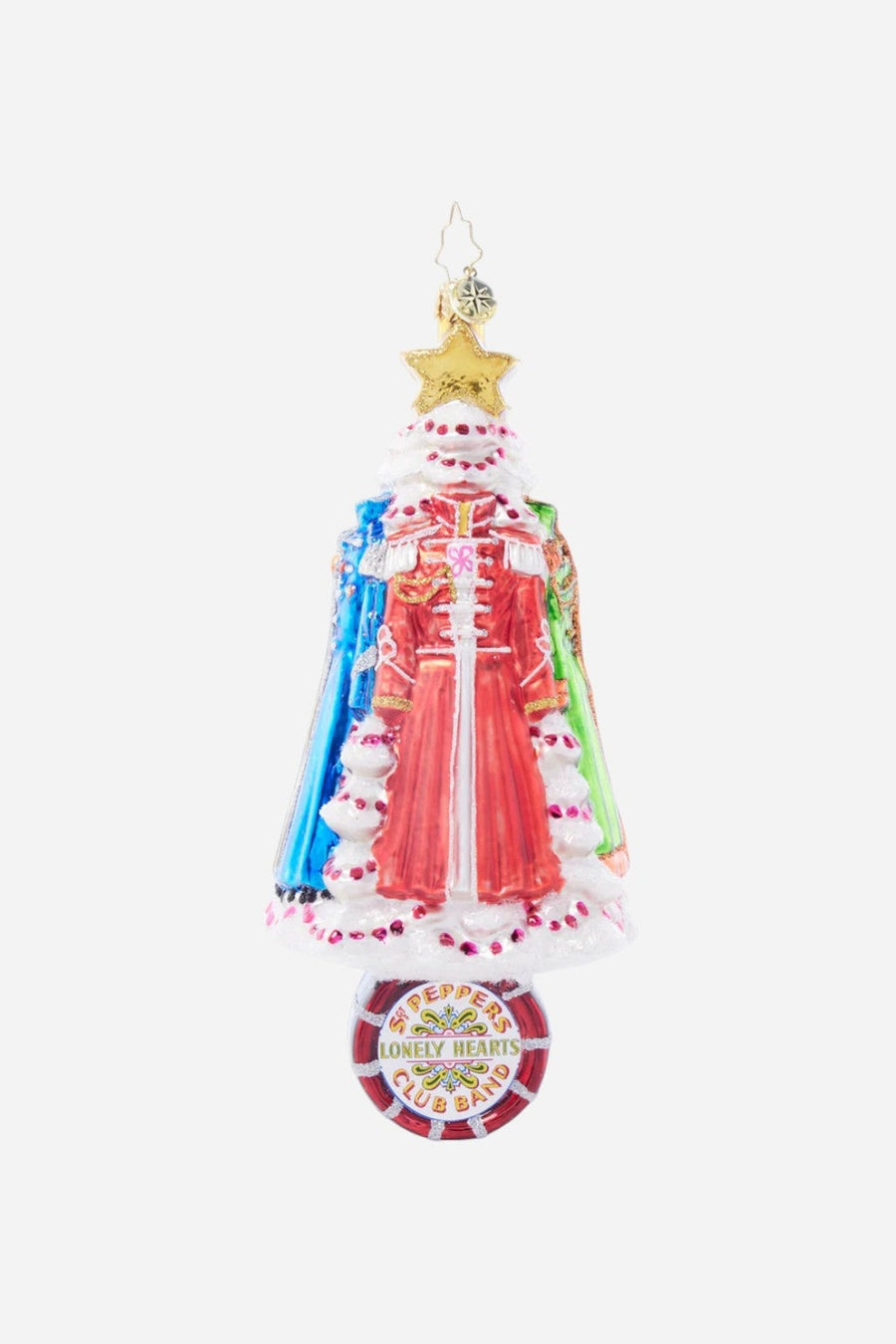 Christopher Radko Sgt. Pepper's Festive Foliage Ornament – front view