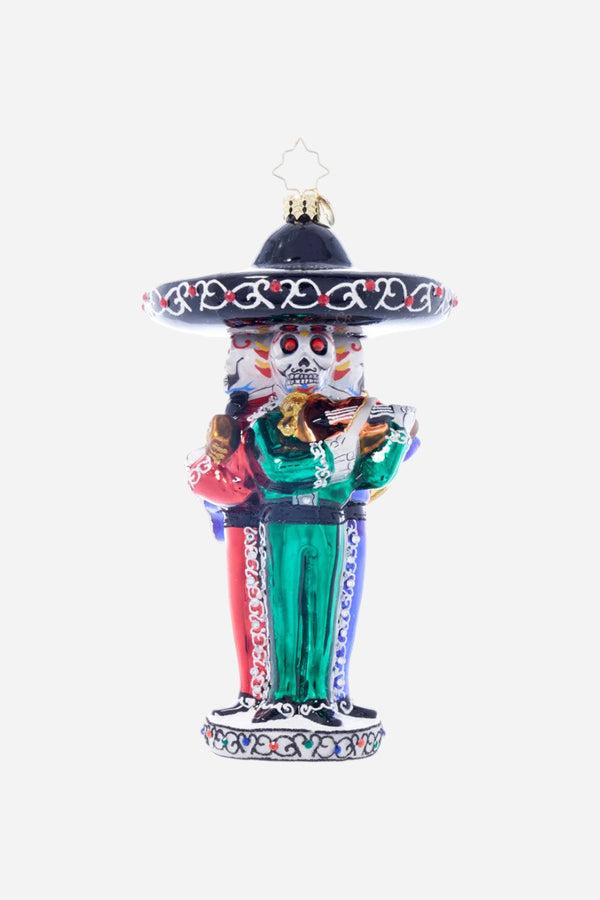 Christopher Radko Skeleton Serenade Ornament
