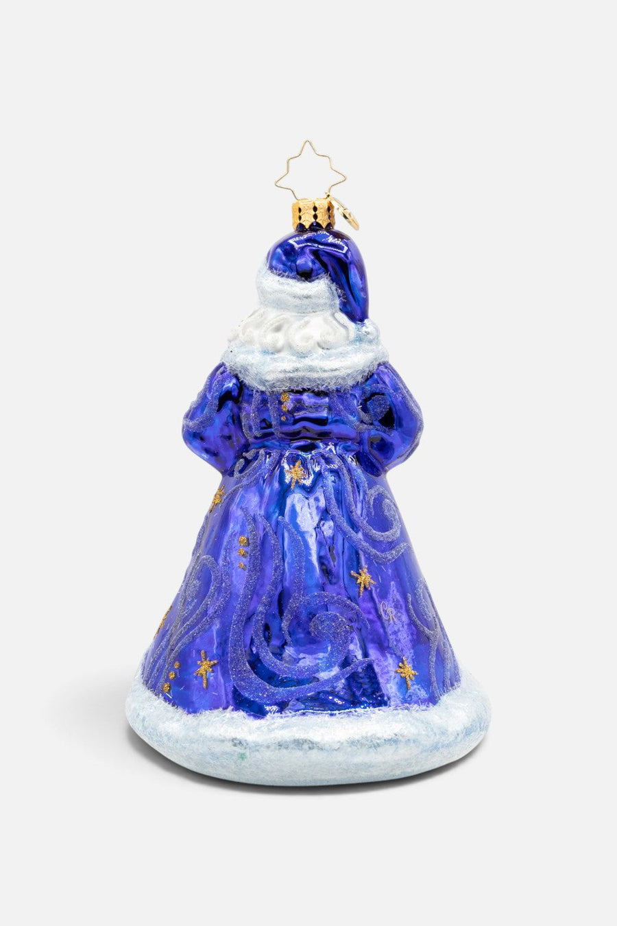 Christopher Radko Starlight Keepsake Santa Ornament – side view