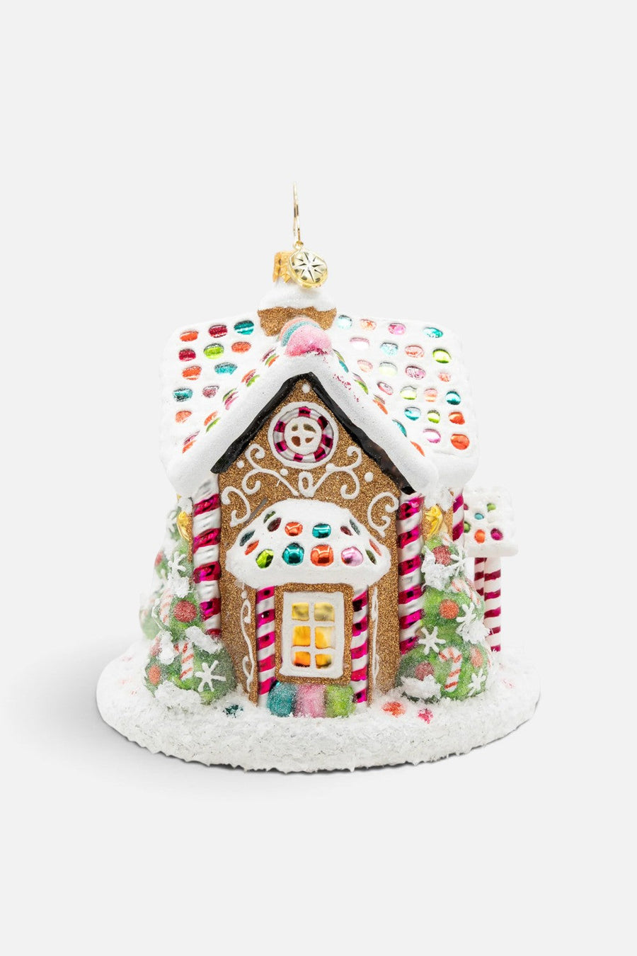 Christopher Radko Sweet Treat House Ornament – detail