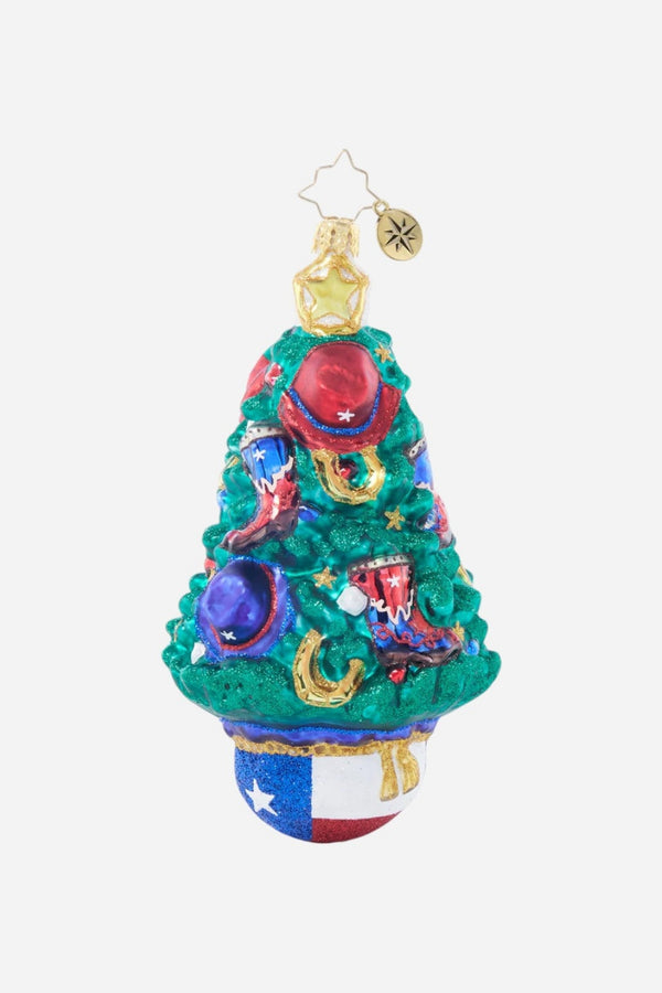 Christopher Radko Texas Tannenbaum Ornament