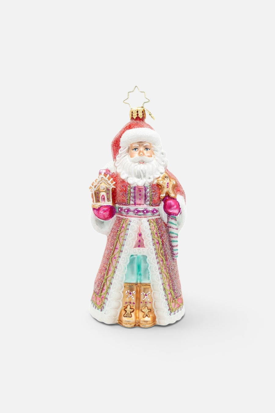 Christopher Radko The Claus Confection Ornament – back view