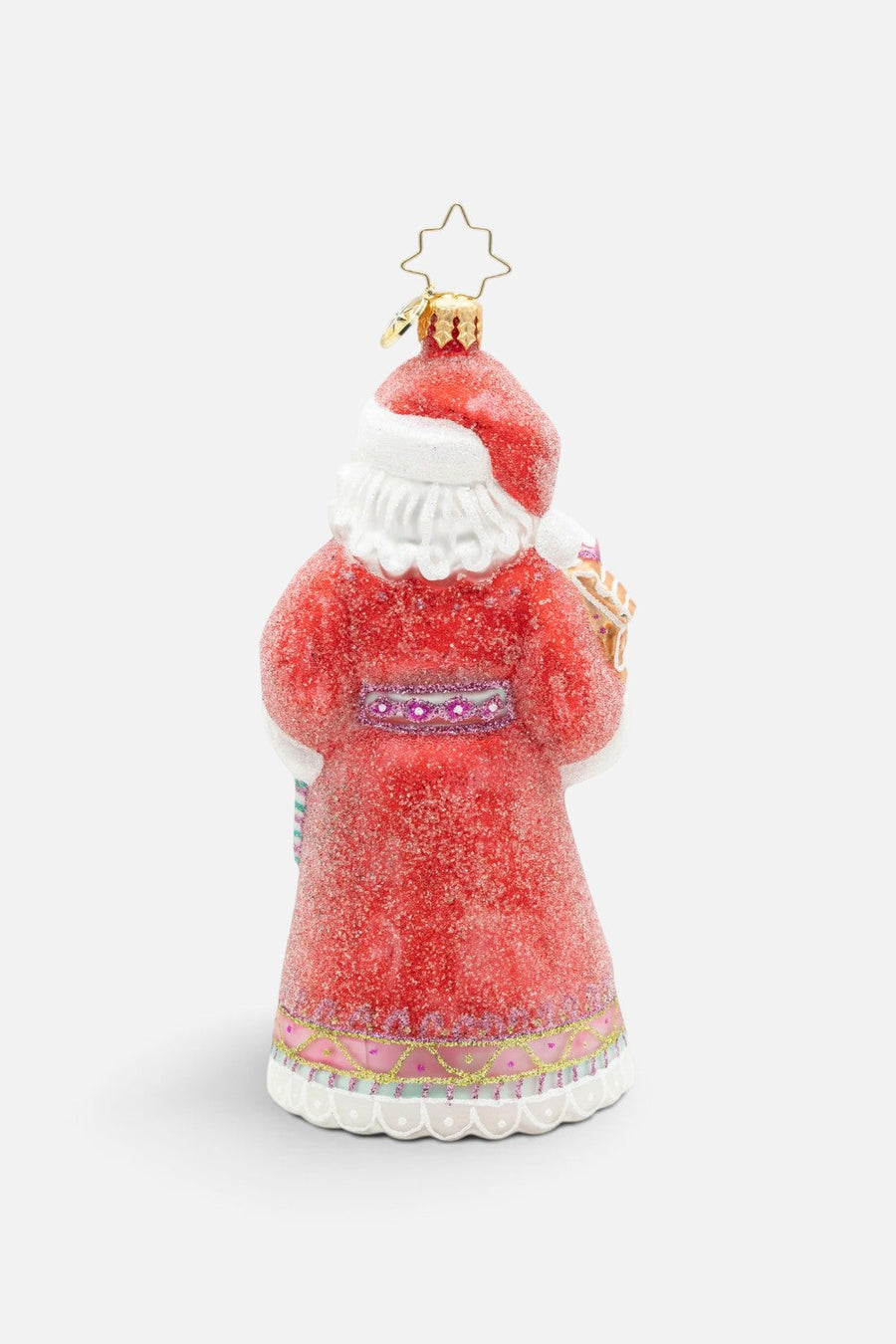 Christopher Radko The Claus Confection Ornament – side view