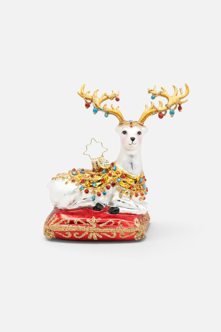 Christopher Radko The Yuletide Jewel Ornament – back view