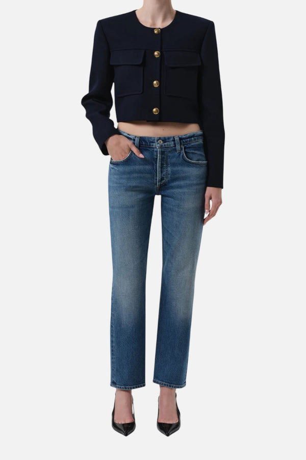 Citizens of Humanity Anissa Low Rise Straight Jean in Alma
