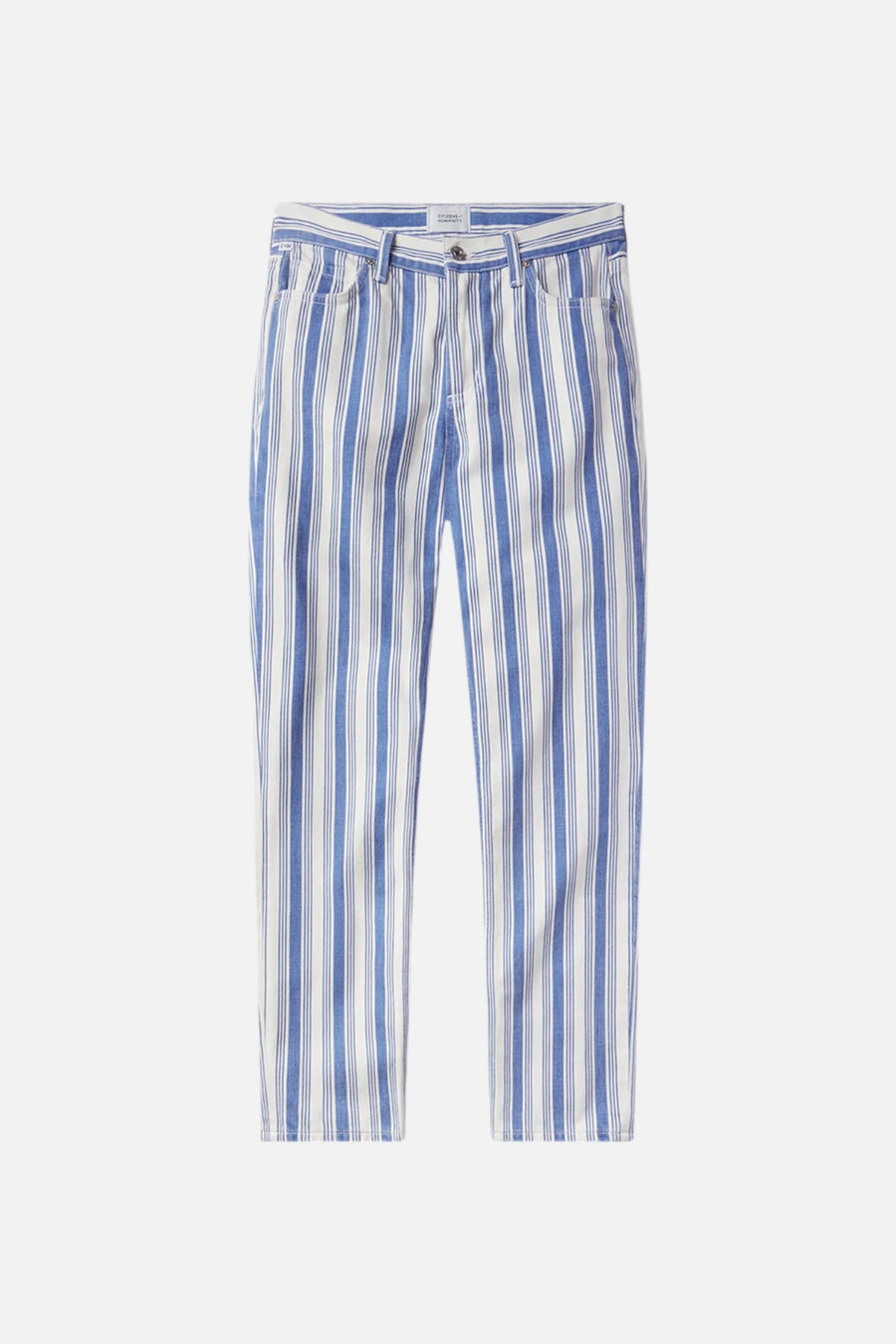 Citizens of Humanity Anissa Straight Leg Jeans in Mar Stripe – front view