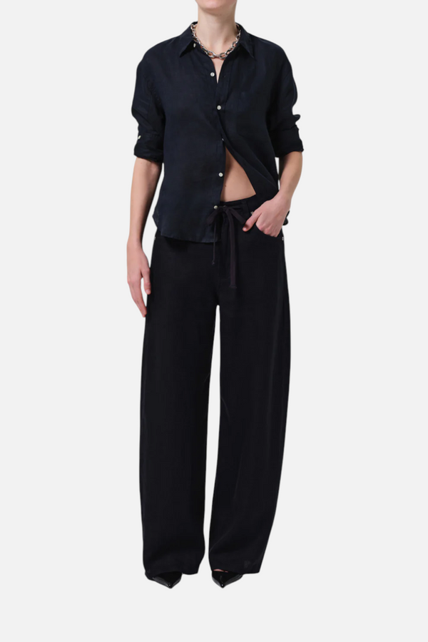 Citizens of Humanity Brynn Drawstring Trouser in True Navy