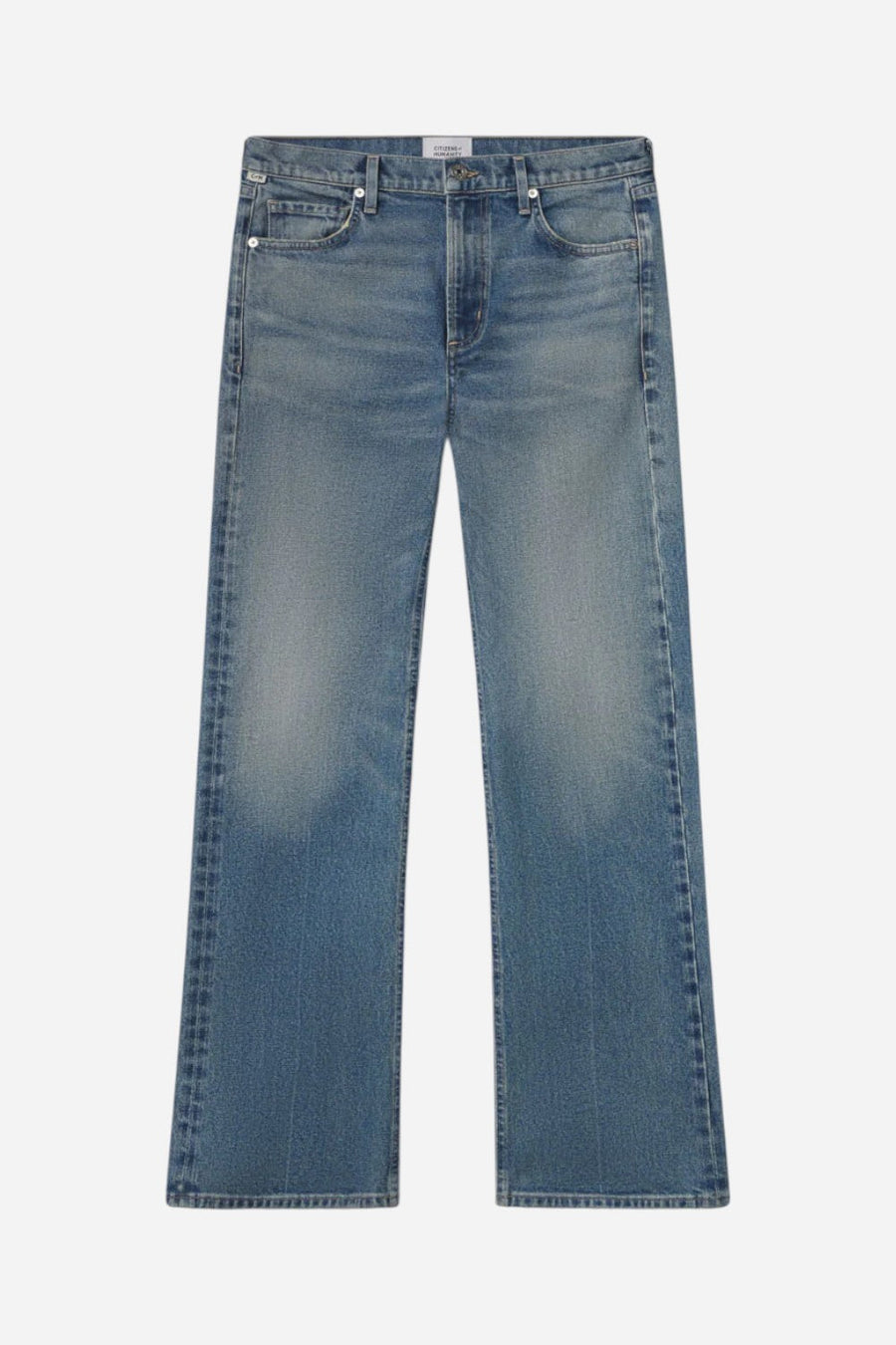 Citizens of Humanity Genova Low Rise Bootcut in Clairo – alternate