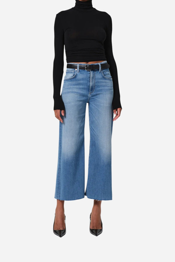 Citizens of Humanity Lyra Wide Leg Crop in Bhodi