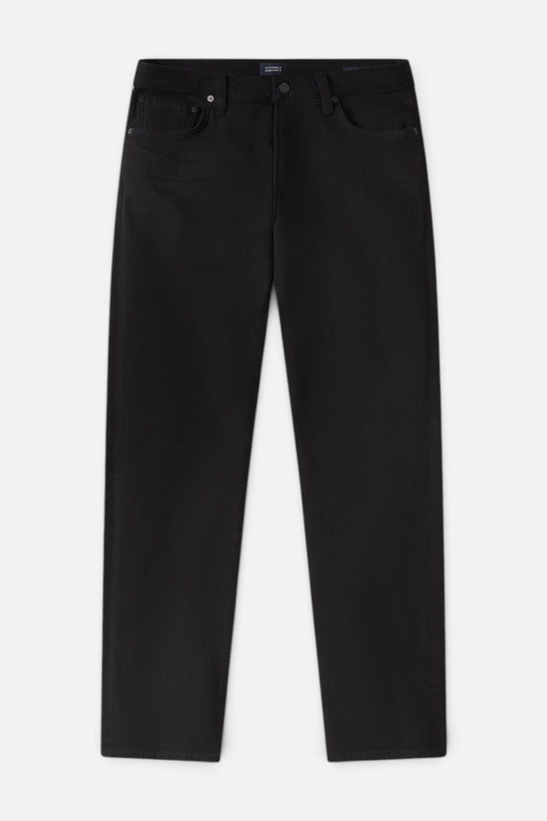 Citizens of Humanity Men's Elijah Straight Cashmere Denim in Starless