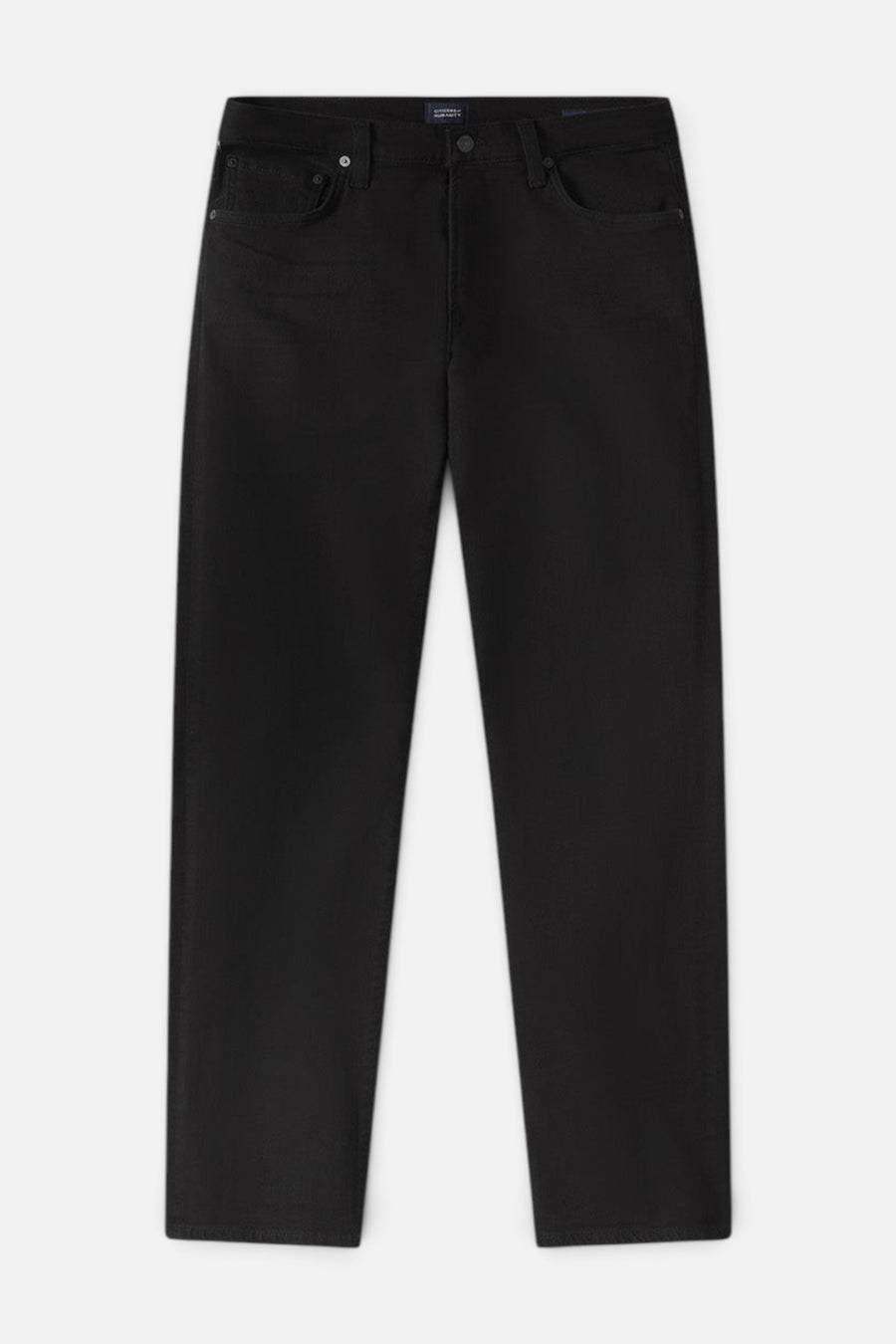 Citizens of Humanity Men's Elijah Straight Cashmere Denim in Starless – front view