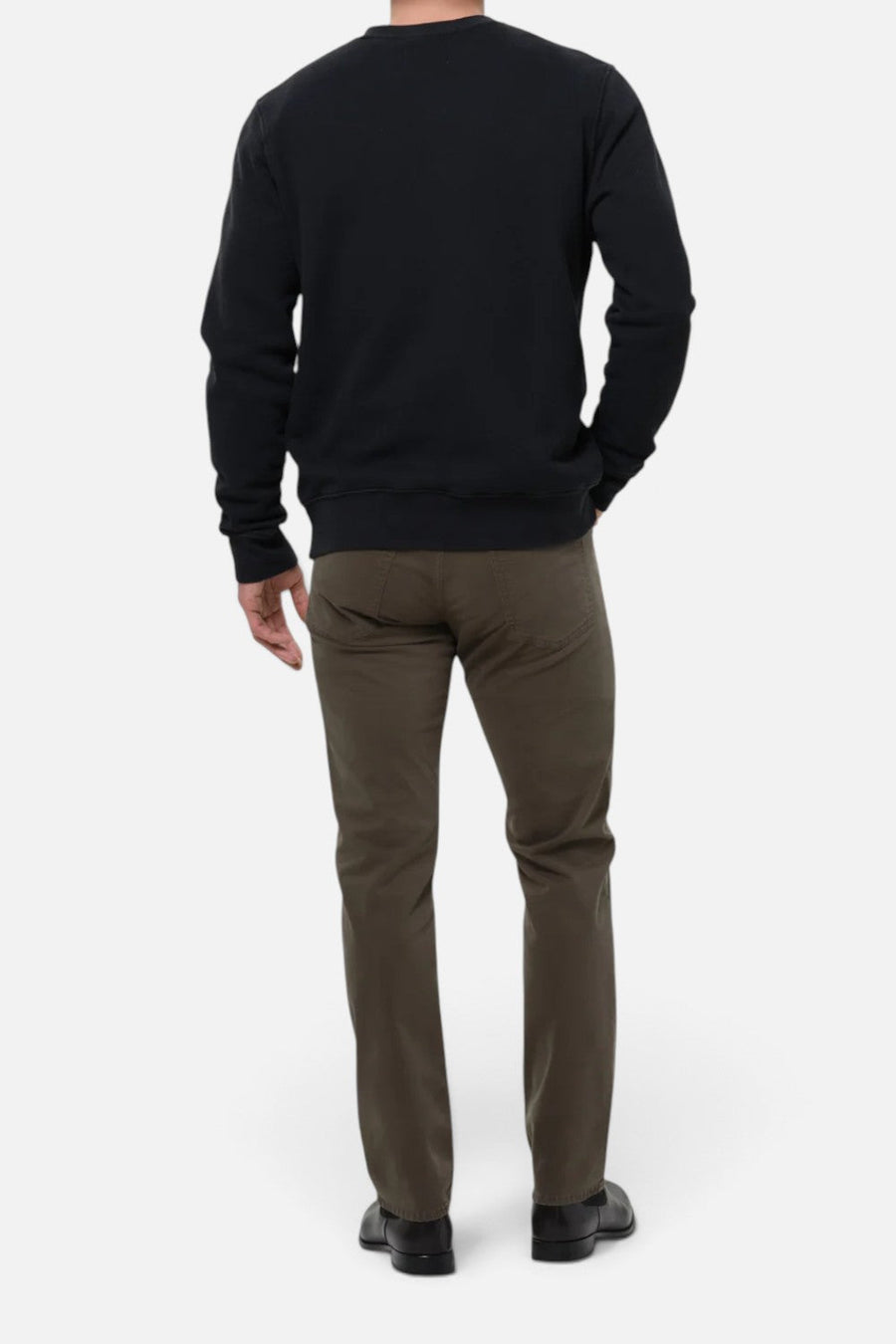 Citizens of Humanity Men's Gage Slim Straight Cashmere Touch Sateen Jean in Dogwood – side view