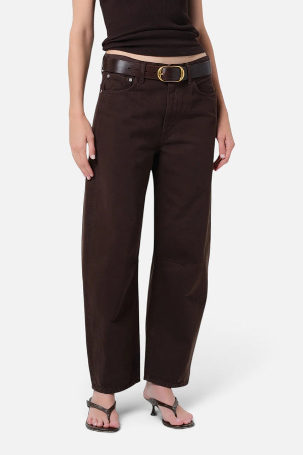 Citizens of Humanity Miro Barrel Relaxed Jean in Carob