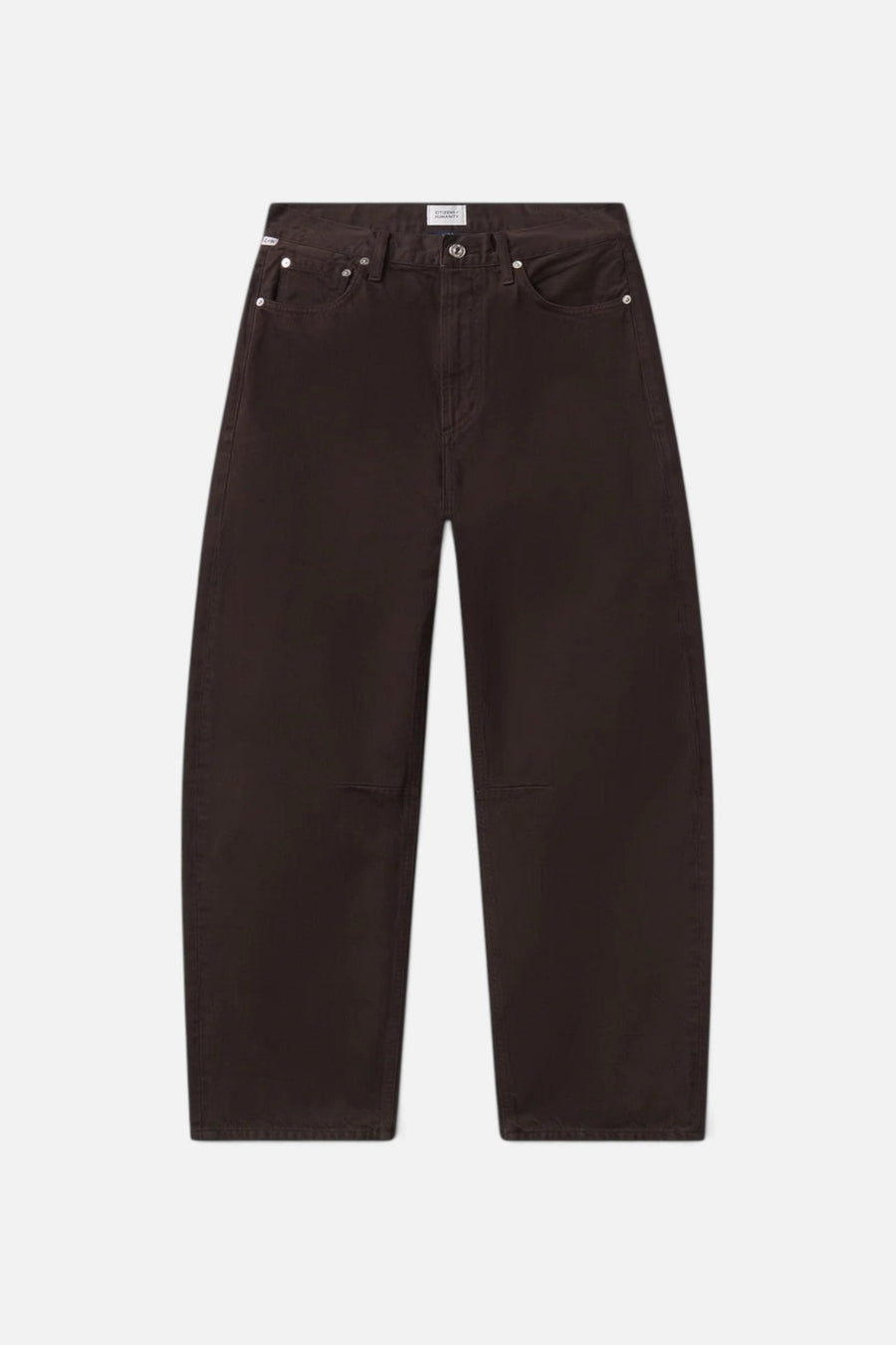 Citizens of Humanity Miro Barrel Relaxed Jean in Carob – side view