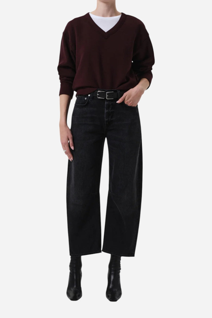 Citizens of Humanity Miro Relaxed Jean in Raine – front view