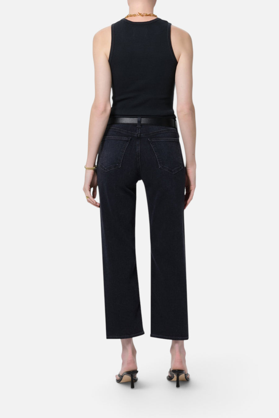 Citizens of Humanity Palma Straight Clean Hem in Medallion – back view