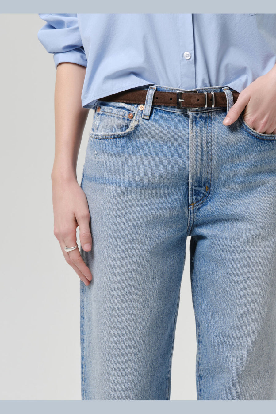 Citizens of Humanity The Taper Jean in Parasol – detail