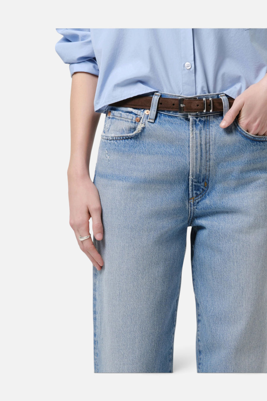 Citizens of Humanity The Taper Jean in Parasol – detail