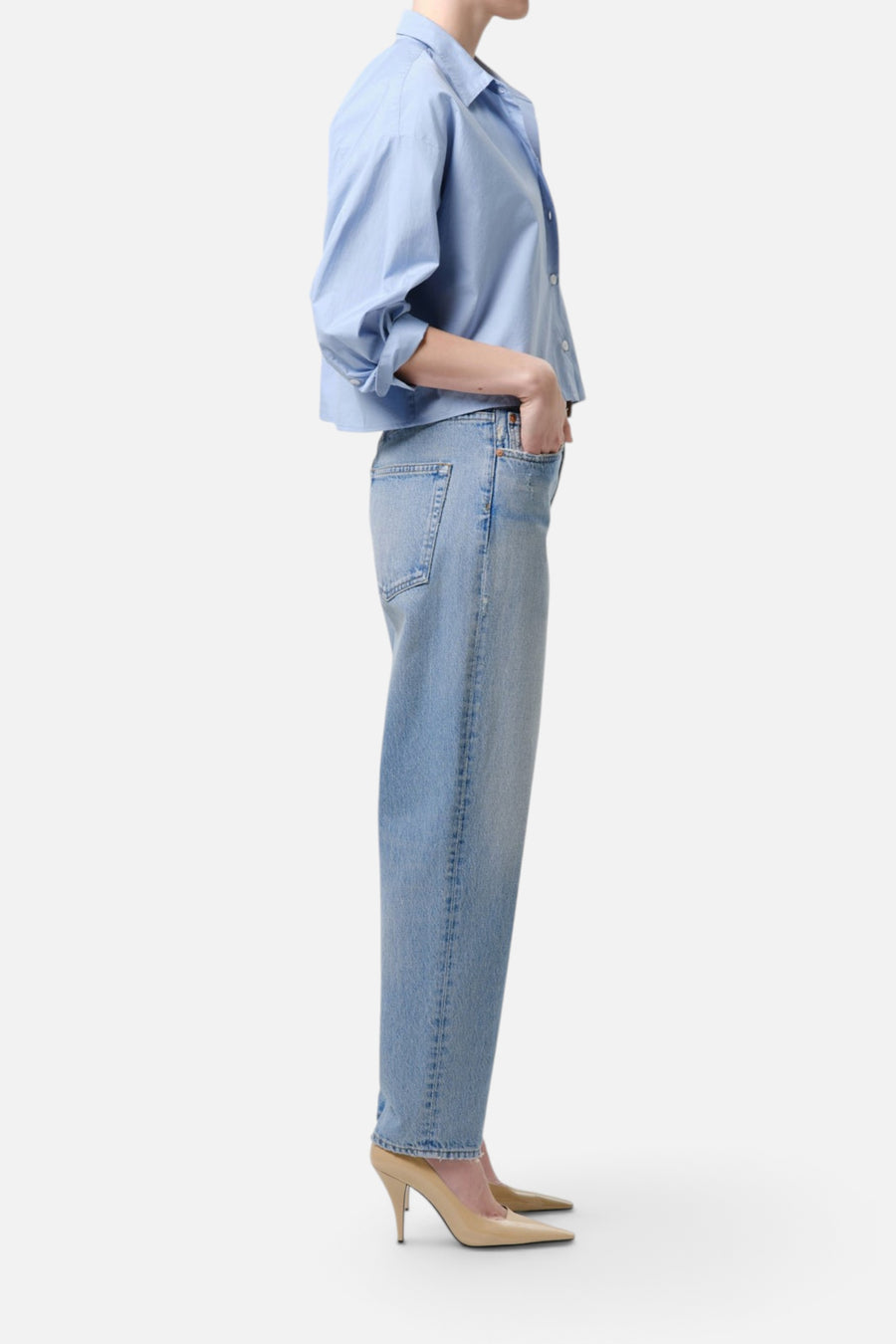 Citizens of Humanity The Taper Jean in Parasol – side view