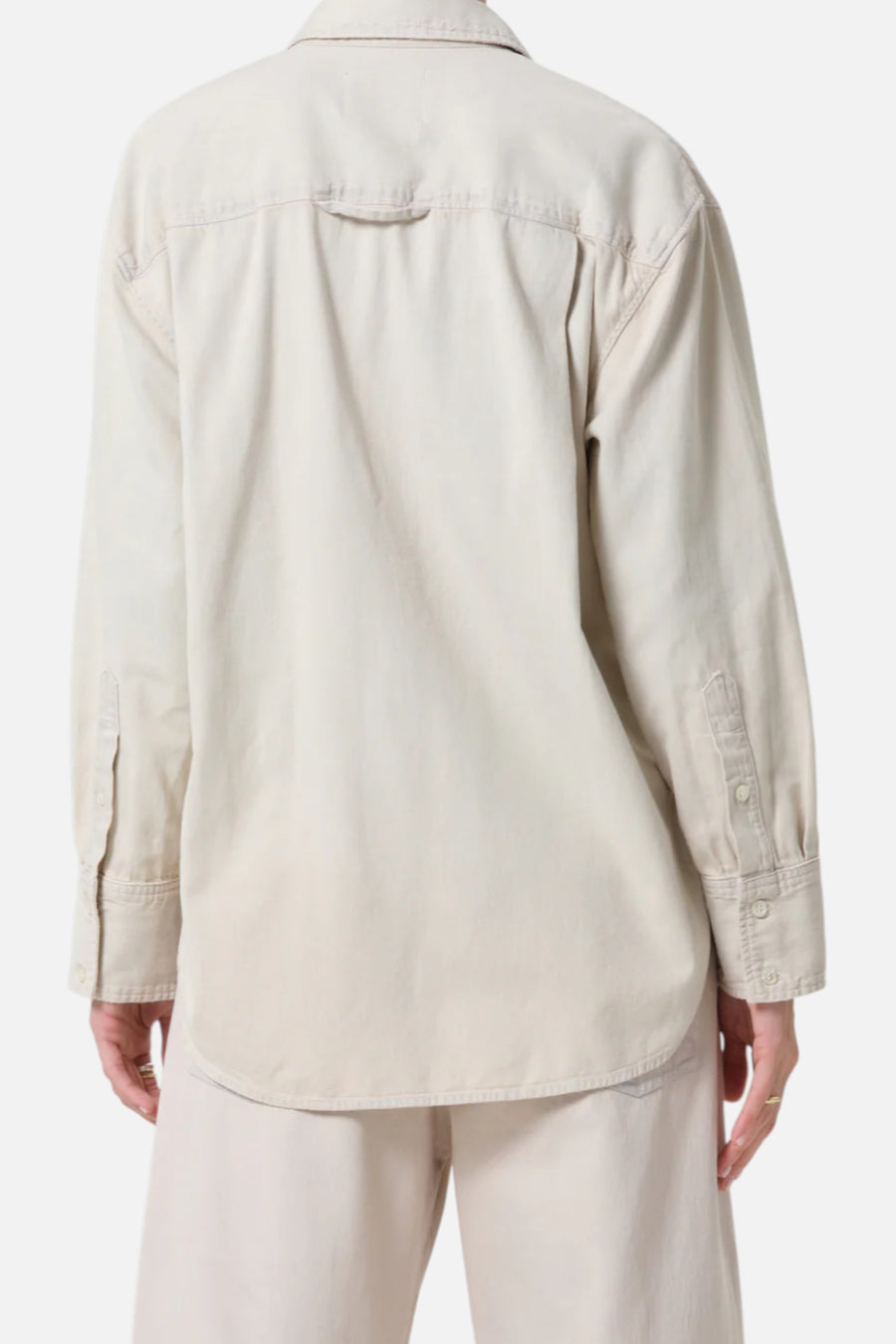 Citizens of Humanity Women's Carter Shirt in Peyote – back view