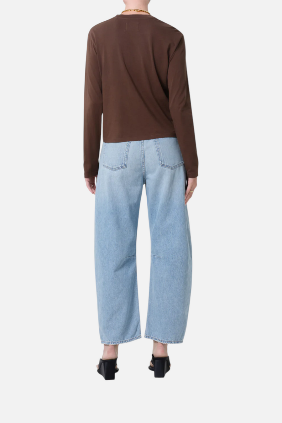 Citizens of Humanity Women's Miro Relaxed Jean in Ritual – detail