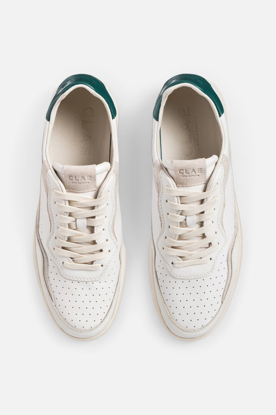 Clae Haywood in Off-White Botanical Garden – side view