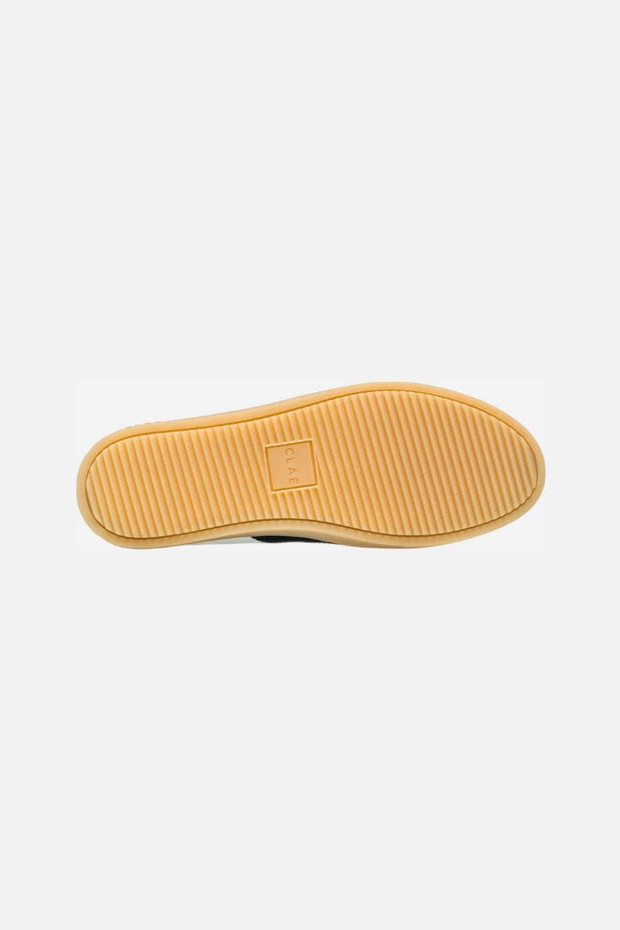 Clae Men's Davis in White Black Light Natural Gum – three-quarter view