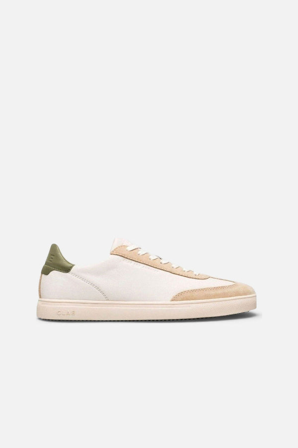 Clae Men's Deane Sneakers in Off White Vanilla Olive