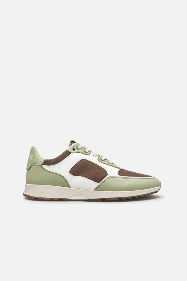 Clae Men's Joshua Cactus Sneakers in Sage White Brown
