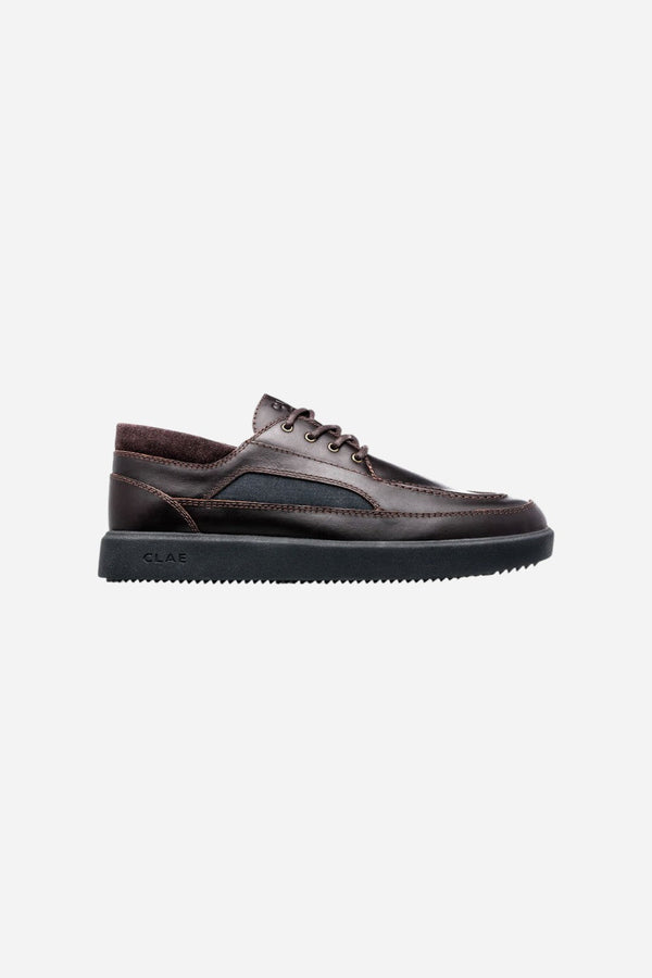 CLAE Men's Monterey In Walrus Brown Leather