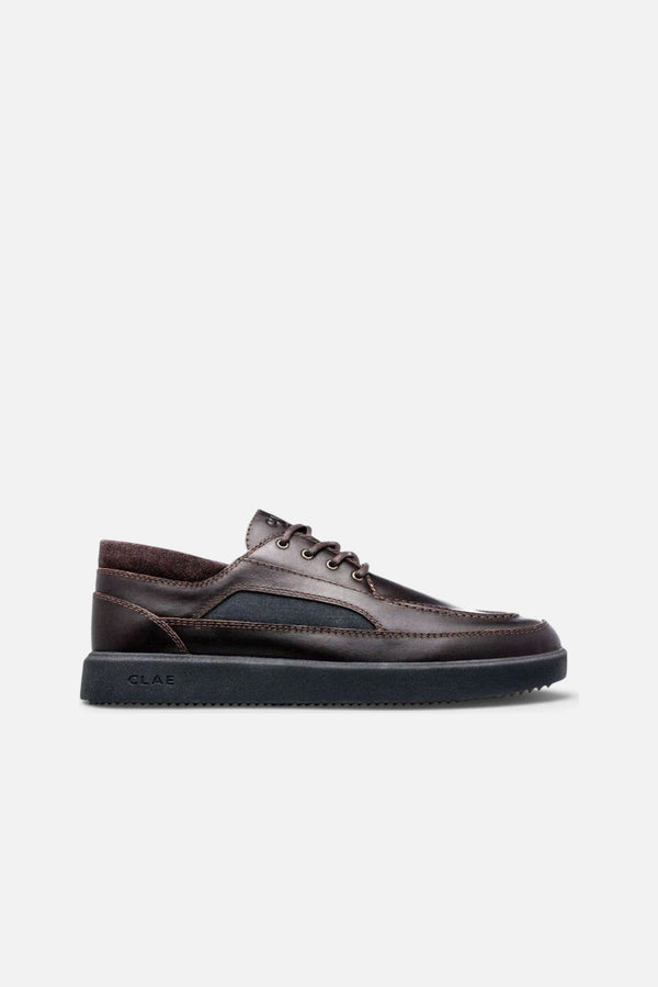 CLAE Men's Monterey In Walrus Brown Leather